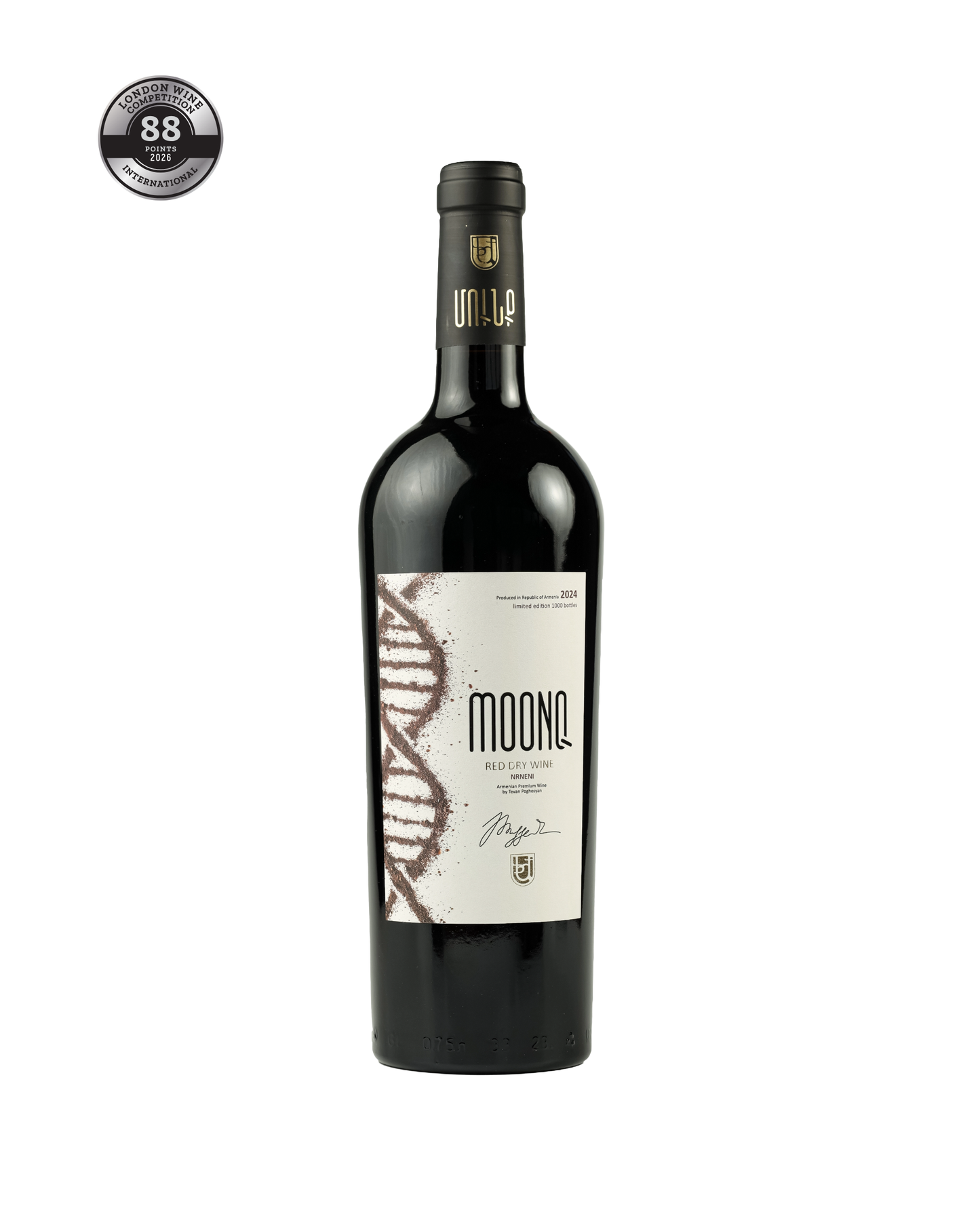 MOONQ Red Dry Wine - Nrneni 2024