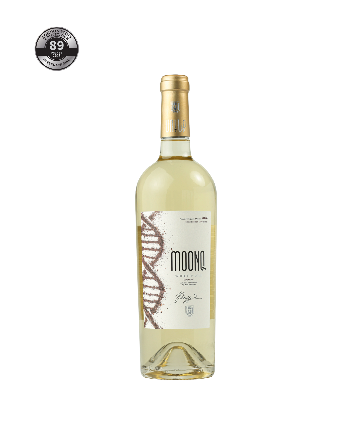 MOONQ White Dry Wine - Voskehat 2024